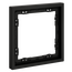 Рамка пластиковая VOLTUM S70 на 1 пост, (черный матовый), изображение 2